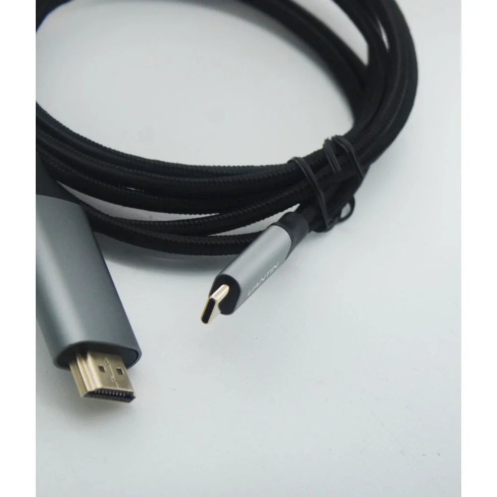 UANTIN USB C to HDMI Cable 4K UHD Braided Adapter for iPad Pro iMac Surface